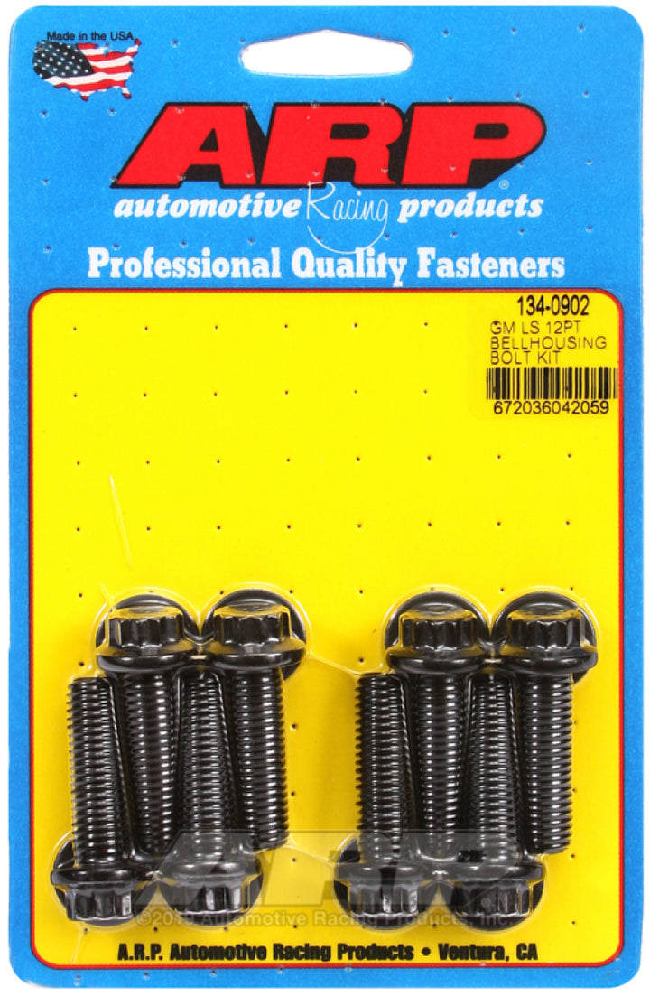 ARP GM LS 12pt Bellhousing Bolt Kit - Bull Strap
