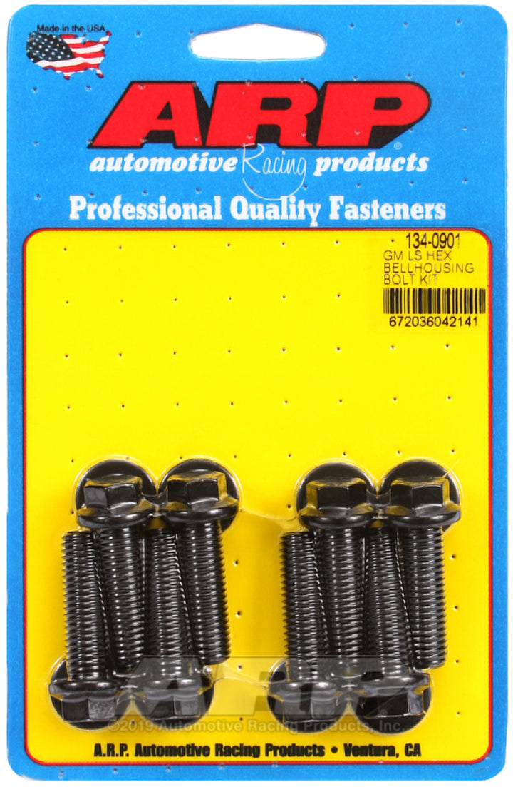 ARP GM LS Hex Bellhousing Bolt Kit - Bull Strap