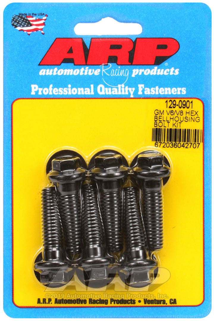 ARP GM V6/V8 Hex Bellhousing Bolt Kit - Bull Strap