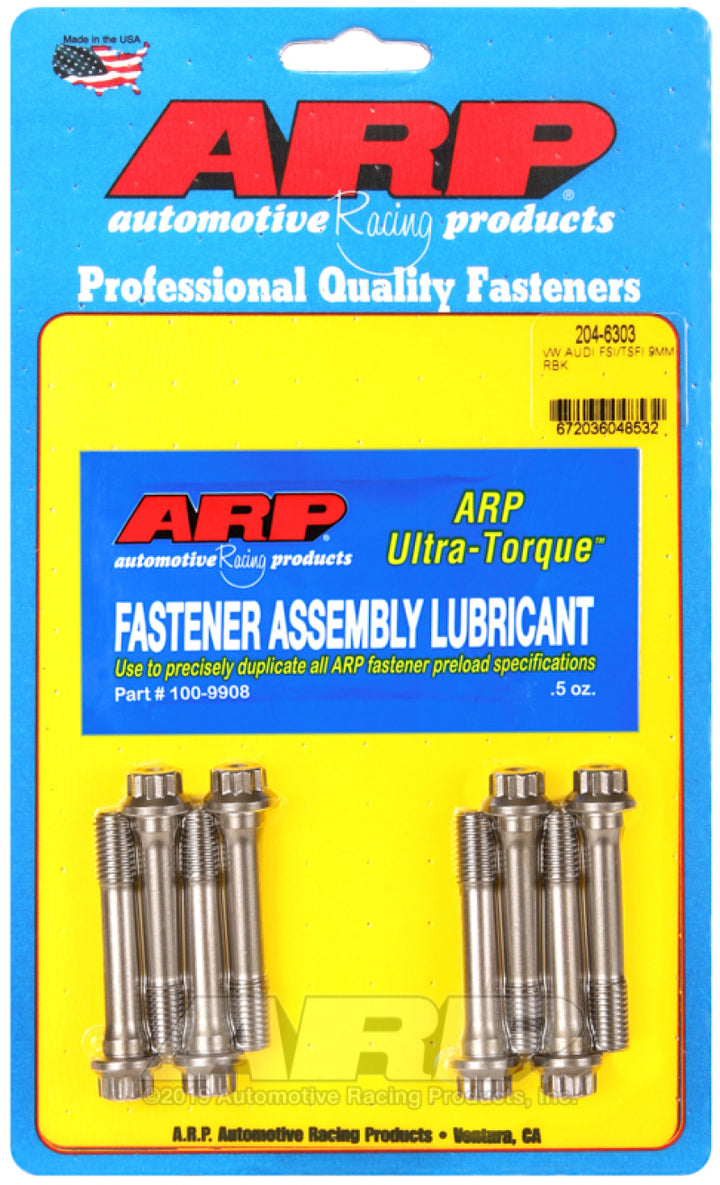 ARP Volkswagen / Audi / FSI / TFSI M9 Rod Bolt Kit - Bull Strap
