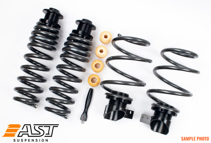 AST 2019+ Porsche 911 992 Turbo / Turbo S / Coupe / Cabrio 4WD Adjustable Lowering Springs - Bull Strap