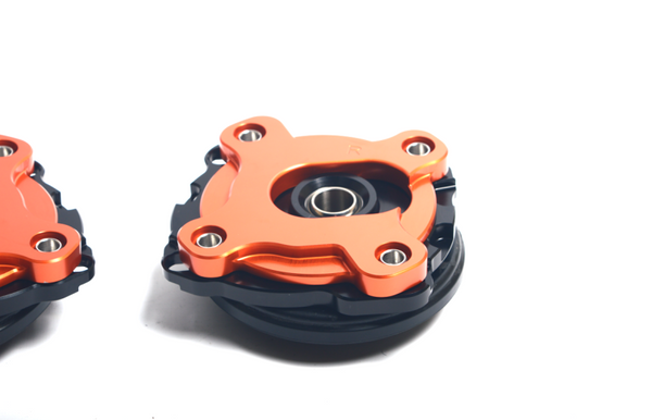AST 2022+ BMW M2(G87)/2020+ M3(G80)/2021+ M4 (G82) Adjustable Top Mount Camber Plates - OEM Damper - Bull Strap