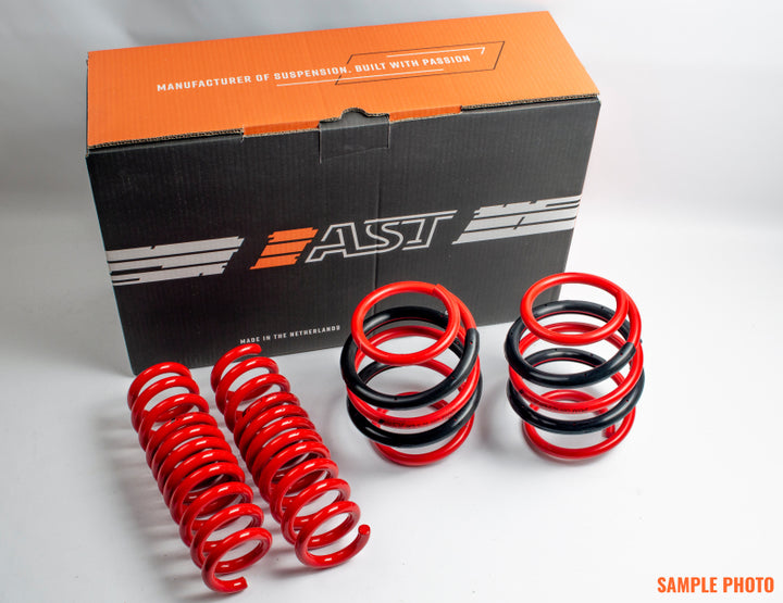 AST 2022+ Tesla Model Y Standard Range RWD 5YJY Lowering Springs - 35-35mm - Bull Strap