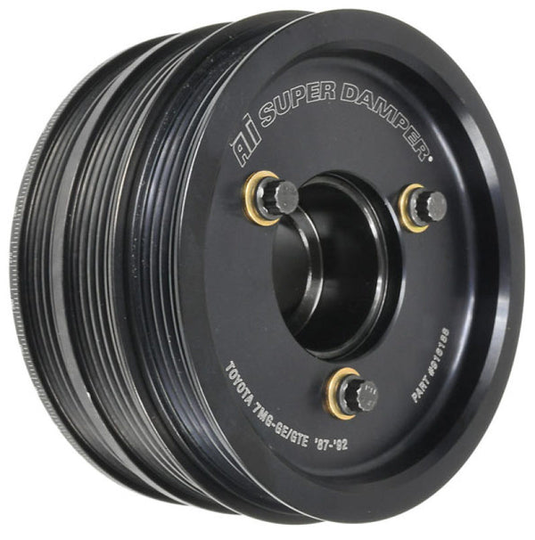 ATI Damper - 5.67in - Alum - (2) 4 Grv - Toyota Supra - 7M-Ge / GTe 3L - 87-92 - 800HP Max - 1Pc - Bull Strap