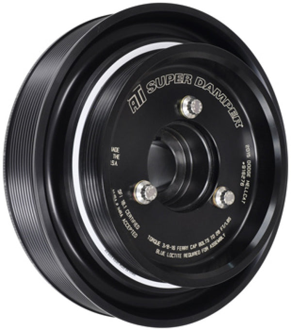 ATI Damper - 6.78in - Alum - 6 Grv - Dodge - 05-10 - 5 Percent OD - Non VVT 6.1L/392/426 - 3 Ring - Bull Strap