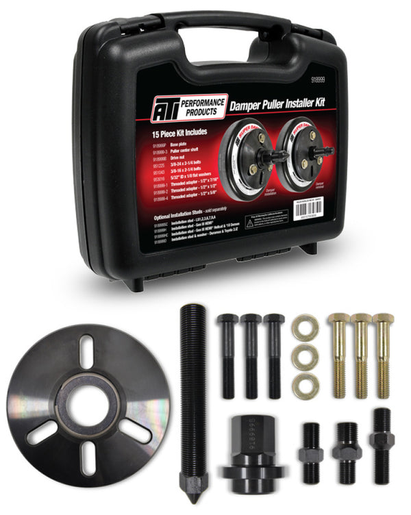 ATI Installation Stud - New Gen Hemi - M14x1.5x6.09 Long - Damper Puller Metric Adapter - Bull Strap