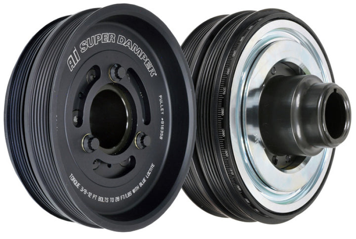 ATI Pulley - Supercharger - 8.86 - 8 Grv - 09-15 - CTS-V LSA - 10 Percent OD - Bull Strap