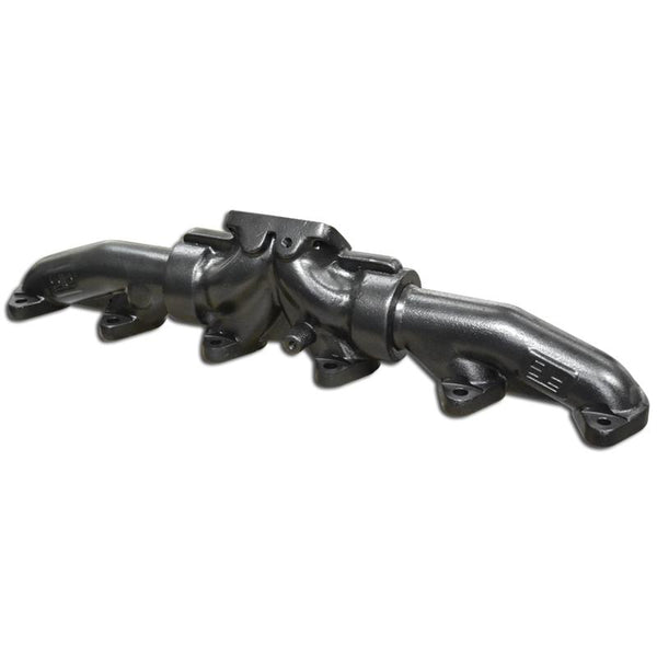 ATS Diesel 1994 - Early 98 Dodge 5.9L 12-Valve Cummins 3pc T3 PulseFlow Exhaust Manifold - Bull Strap