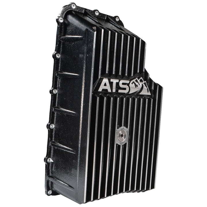ATS Diesel High Capacity Aluminum Transmission Pan Ford 6R140 - Bull Strap