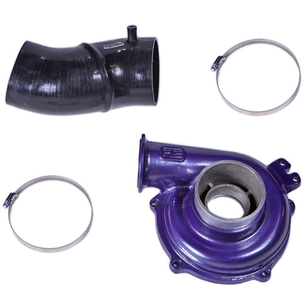 ATS Diesel Ported Compressor Housing w/4-inch boot - Bull Strap