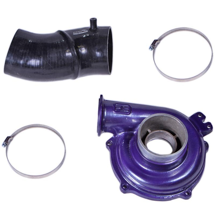 ATS Diesel Ported Compressor Housing w/4-inch boot - Bull Strap