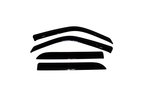 AVS 02-03 Lincoln Blackwood Ventvisor Outside Mount Window Deflectors 4pc - Smoke - Bull Strap
