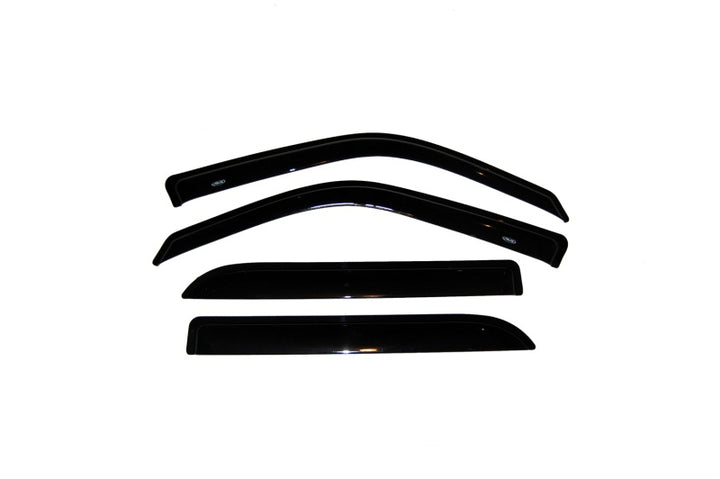 AVS 02-03 Lincoln Blackwood Ventvisor Outside Mount Window Deflectors 4pc - Smoke - Bull Strap