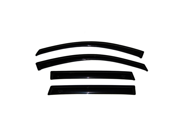 AVS 21-22 Hyundai Elantra Ventvisor Outside Mount Window Deflectors 4pc - Smoke - Bull Strap