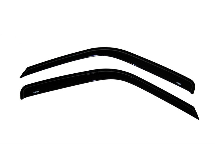AVS 88-99 Chevy CK Standard Cab Ventvisor Outside Mount Window Deflectors 2pc - Smoke - Bull Strap