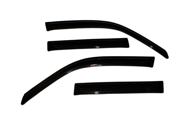 AVS 98-01 Lexus LX470 Ventvisor Outside Mount Window Deflectors 4pc - Smoke - Bull Strap