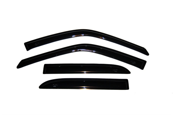AVS 99-04 Chevy Tracker (4 Door) Ventvisor Outside Mount Window Deflectors 4pc - Smoke - Bull Strap