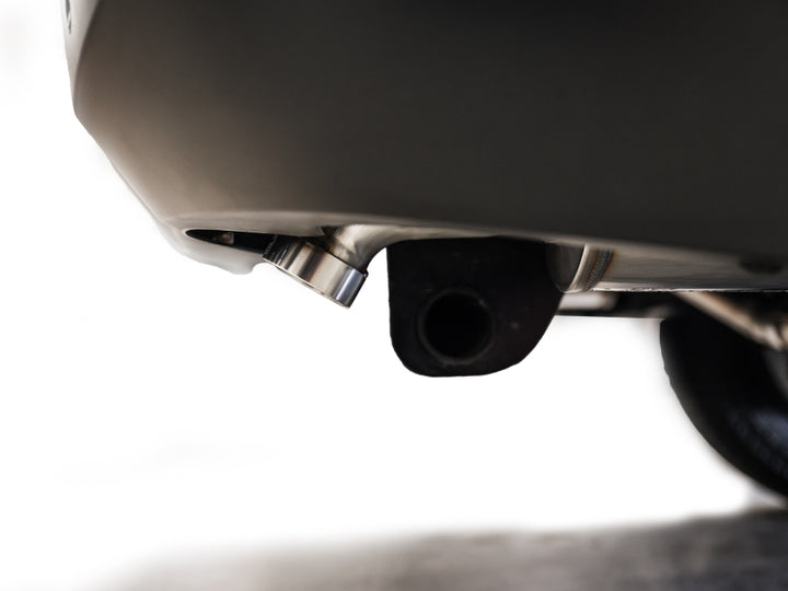 AWE 20-25 Subaru Outback (Wilderness & XT) 0FG Catback Exhaust w/Dual BashGuards - Bull Strap