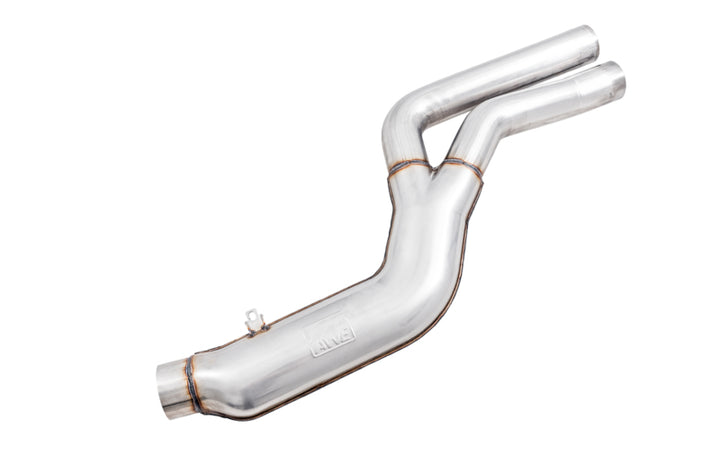 AWE 2020 Toyota Supra A90 Non-Resonated Touring Edition Exhaust - 5in Diamond Black Tips - Bull Strap