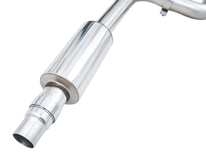 AWE 2022 VW GTI MK8 Touring Edition Exhaust - Chrome Silver Tips - Bull Strap