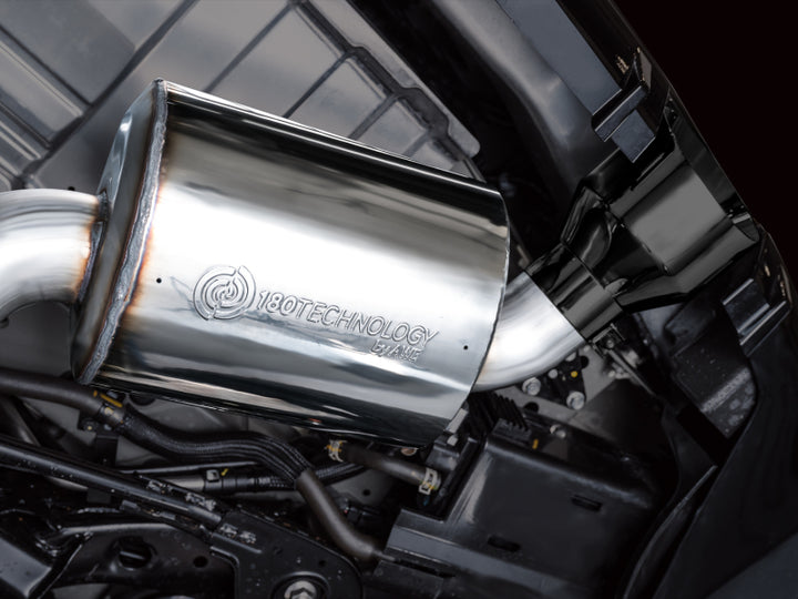 AWE 2023 Nissan Z RZ34 RWD Touring Edition Catback Exhaust System w/ Diamond Black Tips - Bull Strap
