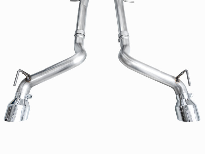 AWE 2023 Nissan Z RZ34 RWD Track Edition Catback Exhaust System w/ Chrome Silver Tips - Bull Strap