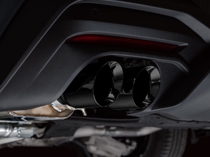 AWE 2024 Ford Mustang GT Fastback S650 RWD SwitchPath Catback Exhaust w/ Quad Diamond Black Tips - Bull Strap