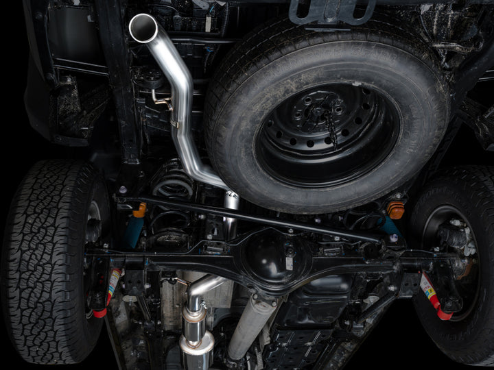 AWE Exhaust for 4th Gen Toyota Tacoma BashGuard Only - Bull Strap