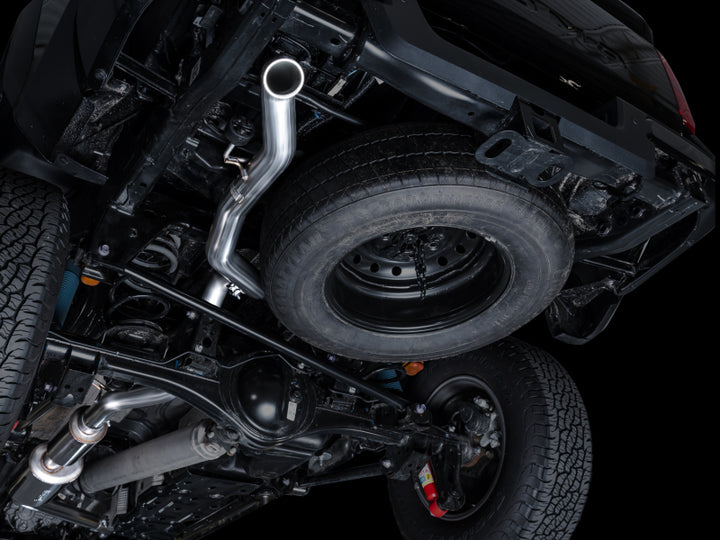 AWE Exhaust for 4th Gen Toyota Tacoma BashGuard Only - Bull Strap