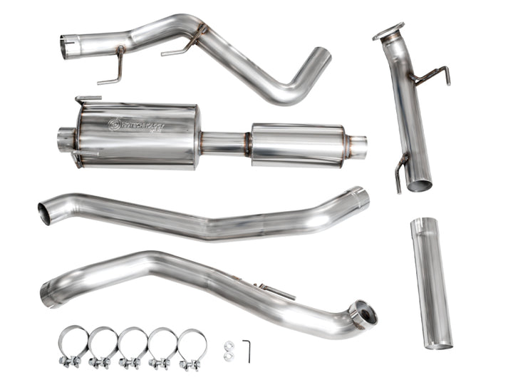 AWE Exhaust for 4th Gen Toyota Tacoma BashGuard Only - Bull Strap