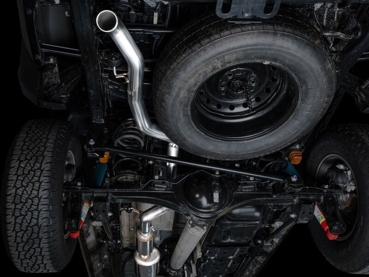 AWE Exhaust for 4th Gen Toyota Tacoma BashGuard Only - Bull Strap