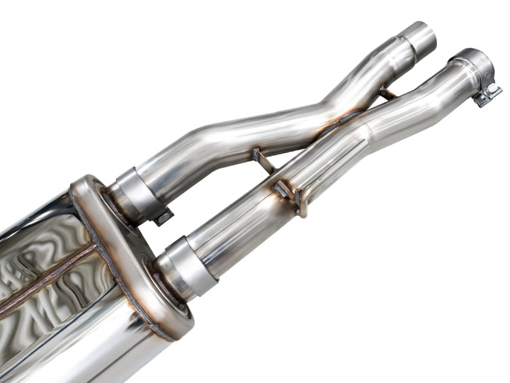 AWE Gen 3 Raptor R SwitchPath Exhaust - Diamond Black Tips - Bull Strap