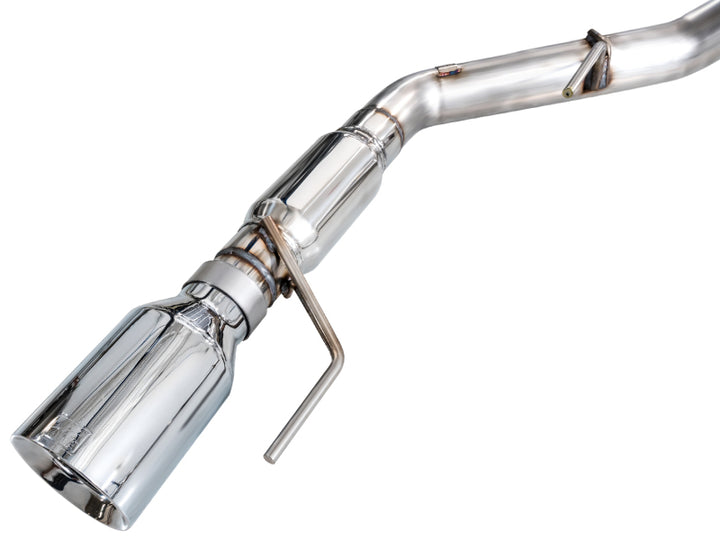 AWE Gen 3 Raptor SwitchPath Exhaust  - Chrome Silver Tips - Bull Strap