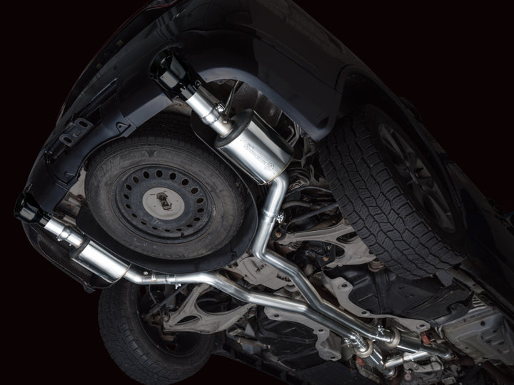 AWE Tuning 11-24 Dodge Durango 5.7L Touring Edition Exhaust w/ Diamond Black Tips - Bull Strap