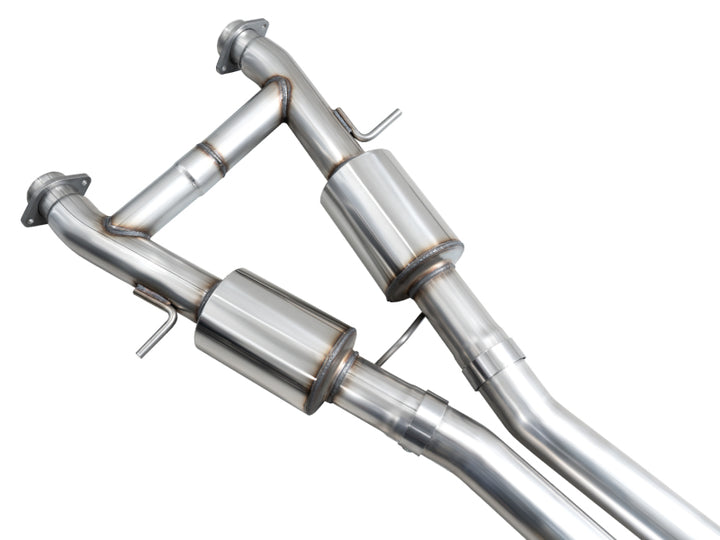 AWE Tuning 11-24 Dodge Durango 5.7L Track Edition Exhaust w/ Chrome Silver Tips - Bull Strap