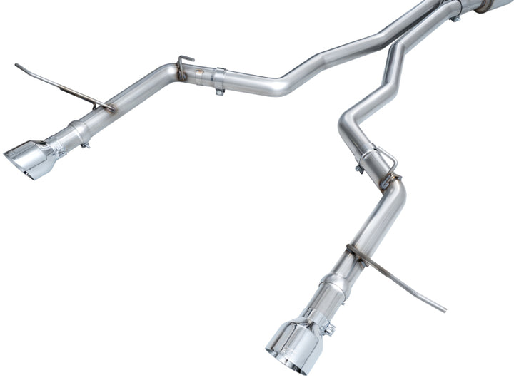 AWE Tuning 11-24 Dodge Durango 5.7L Track Edition Exhaust w/ Chrome Silver Tips - Bull Strap