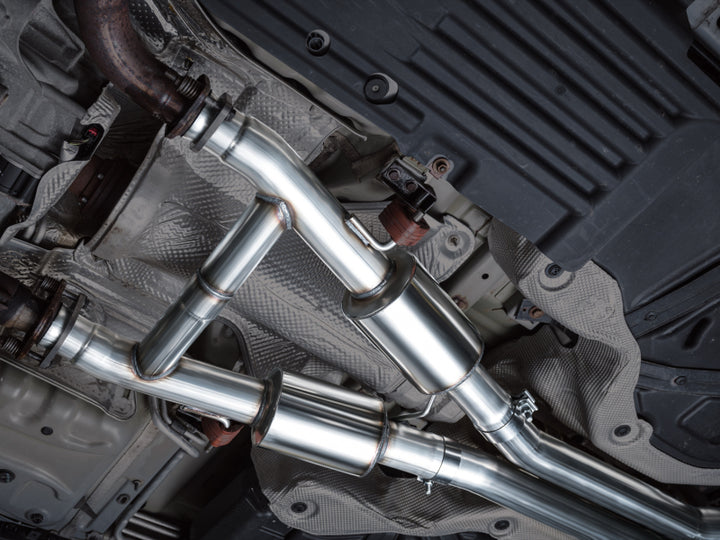 AWE Tuning 11-24 Dodge Durango 5.7L Track Edition Exhaust w/ Diamond Black Tips - Bull Strap