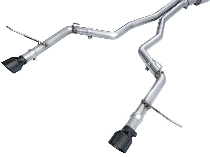AWE Tuning 11-24 Dodge Durango 5.7L Track Edition Exhaust w/ Diamond Black Tips - Bull Strap