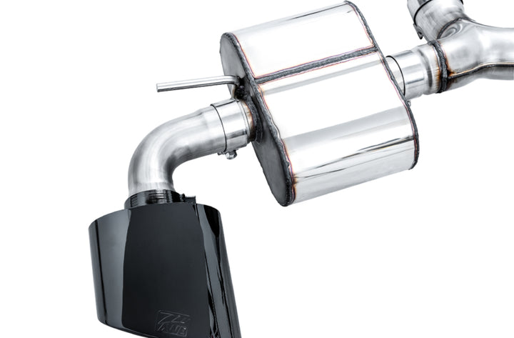 AWE Tuning 17-19 Audi RS3 8V SwitchPath Exhaust w/Diamond Black RS-Style Tips - Bull Strap