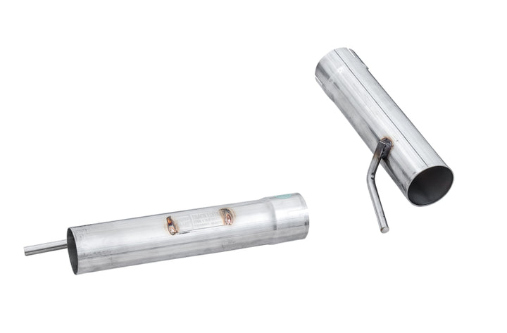 AWE Tuning 17-19 Audi RS3 8V Track Edition Exhaust - Diamond Black Tips RS-Style Tips - Bull Strap