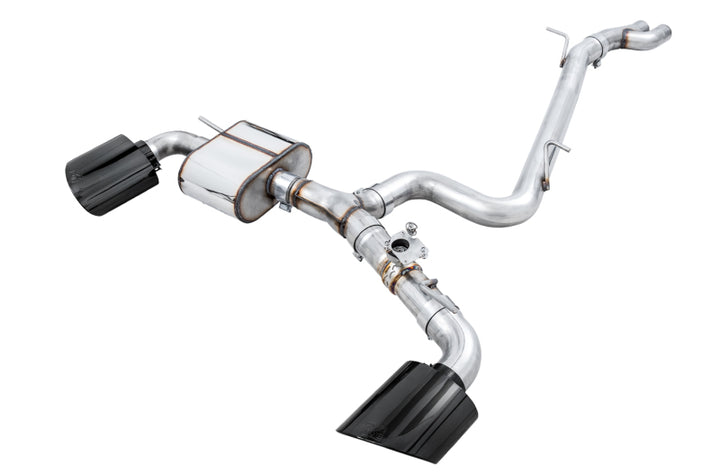 AWE Tuning 18-19 Audi TT RS 2.5L Turbo Coupe 8S/MK3 SwitchPath Exhaust w/Diamond Black RS-Style Tips - Bull Strap