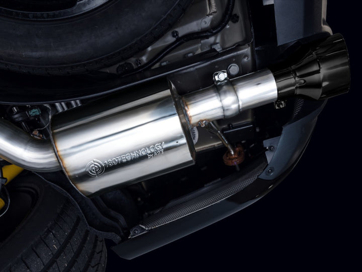AWE Tuning 18-23 Dodge Durango SRT & Hellcat Touring Edition Exhaust - Diamond Black Tips - Bull Strap