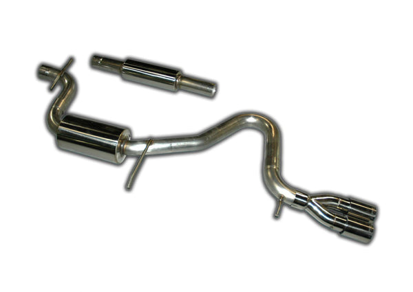 AWE Tuning 2.5L Golf/Rabbit Catback Performance Exhaust - Bull Strap