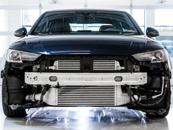 AWE Tuning 2018-2019 Audi B9 S4 / S5 Quattro 3.0T Cold Front Intercooler Kit - Bull Strap