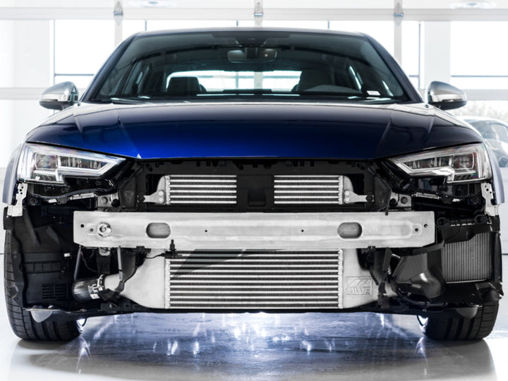 AWE Tuning 2018-2019 Audi B9 S4 / S5 Quattro 3.0T Cold Front Intercooler Kit - Bull Strap