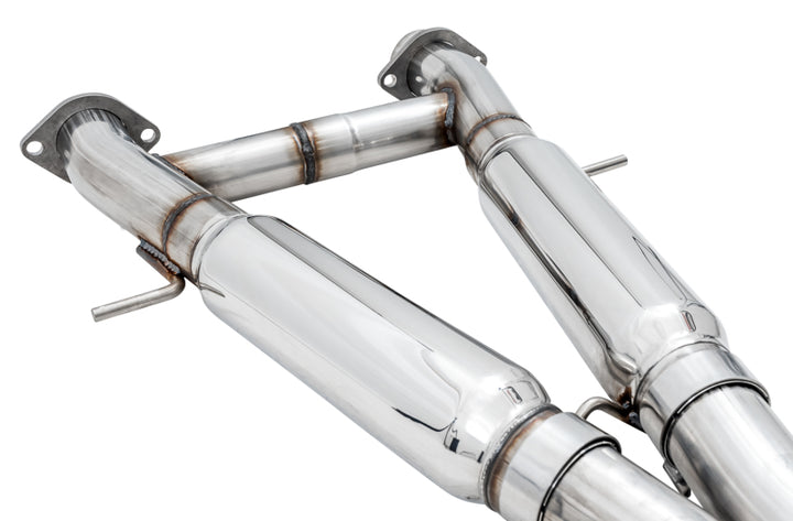 AWE Tuning 2020 Jeep Grand Cherokee SRT Touring Edition Exhaust - Diamond Black Tips - Bull Strap