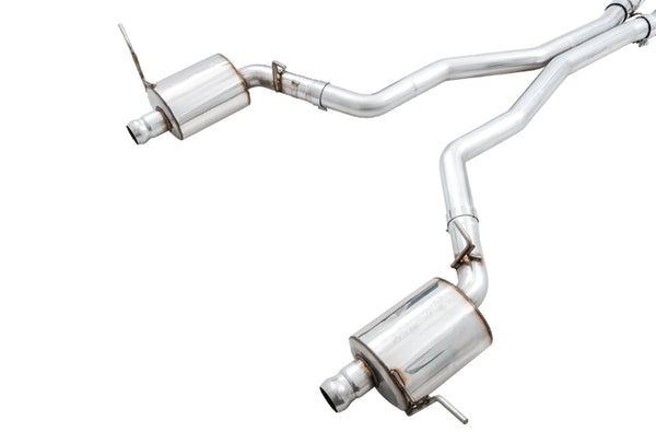 AWE Tuning 2020 Jeep Grand Cherokee SRT/Trackhawk Touring Edition Exhaust - Use w/Stock Tips - Bull Strap