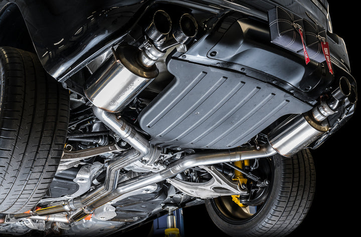 AWE Tuning 2020 Jeep Grand Cherokee SRT/Trackhawk Touring Edition Exhaust - Use w/Stock Tips - Bull Strap
