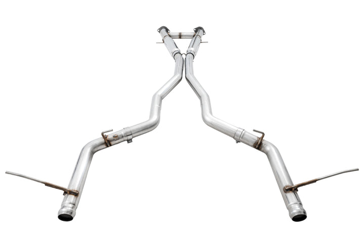 AWE Tuning 2020 Jeep Grand Cherokee SRT/Trackhawk Track Edition Exhaust - Use w/Stock Tips - Bull Strap