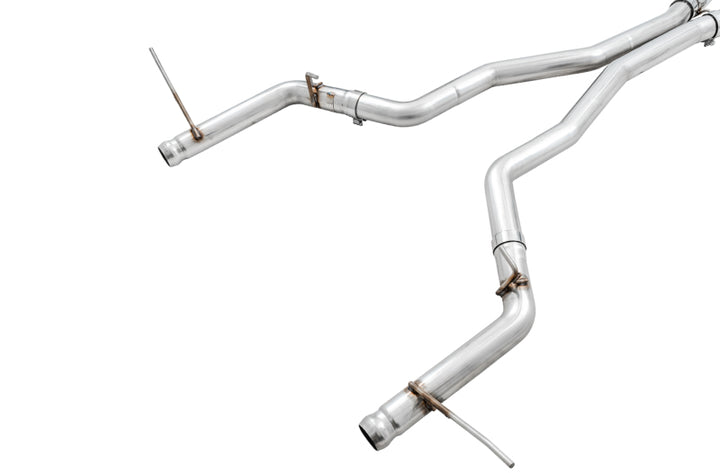 AWE Tuning 2020 Jeep Grand Cherokee SRT/Trackhawk Track Edition Exhaust - Use w/Stock Tips - Bull Strap